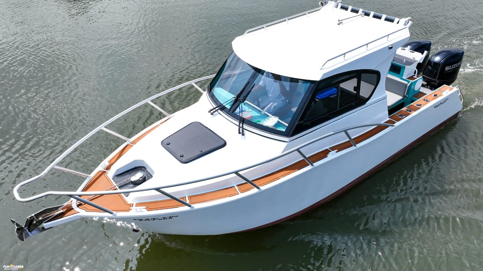 Blue Fin yacht for couples in Goa
