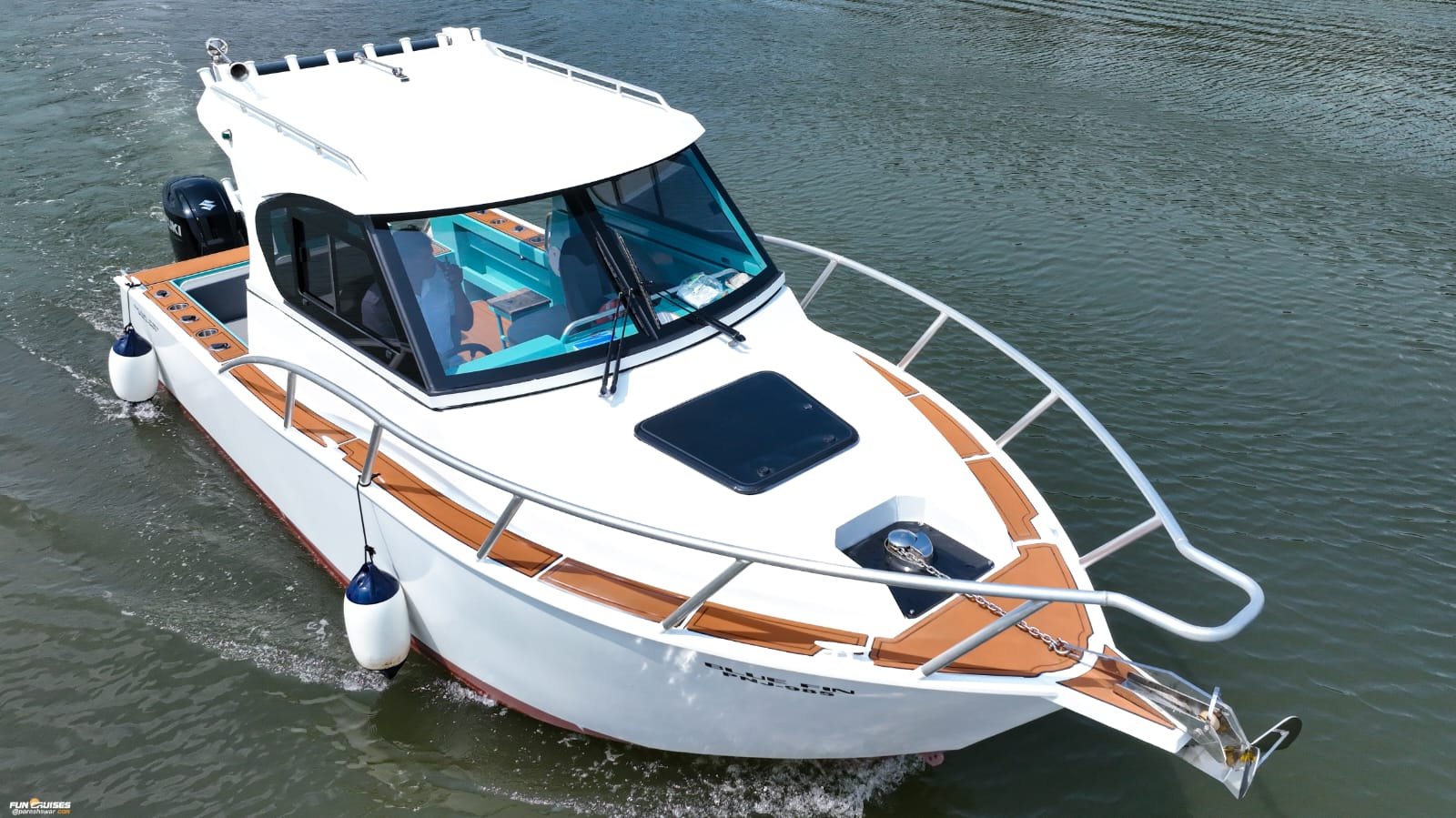 Blue Fin yacht for couples in Goa