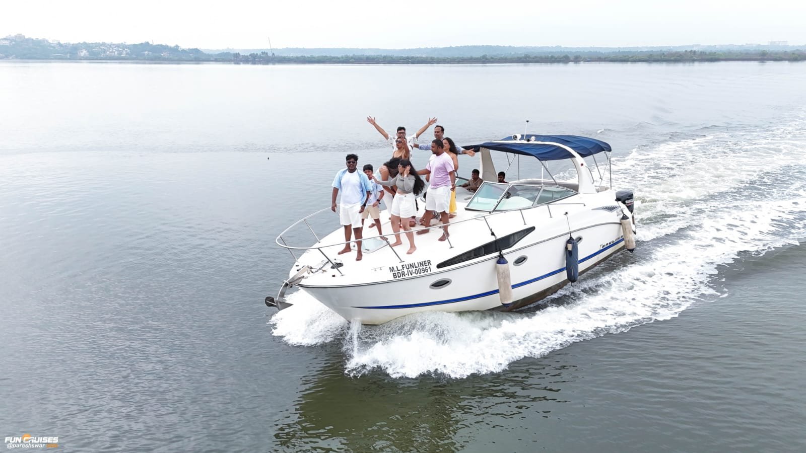 Fun Liner yacht in Goa for private hire
