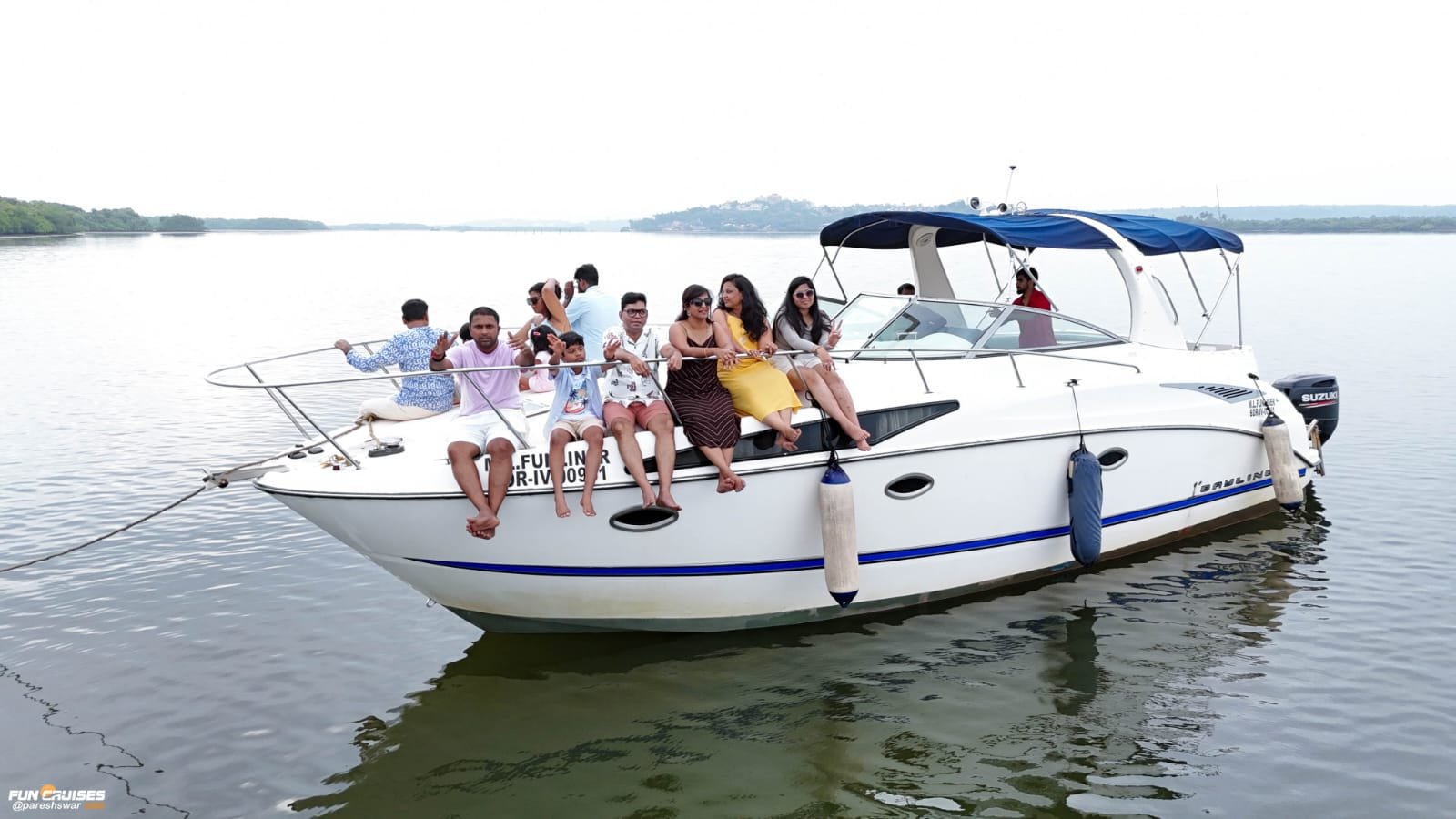 Fun Liner yacht in Goa for private hire