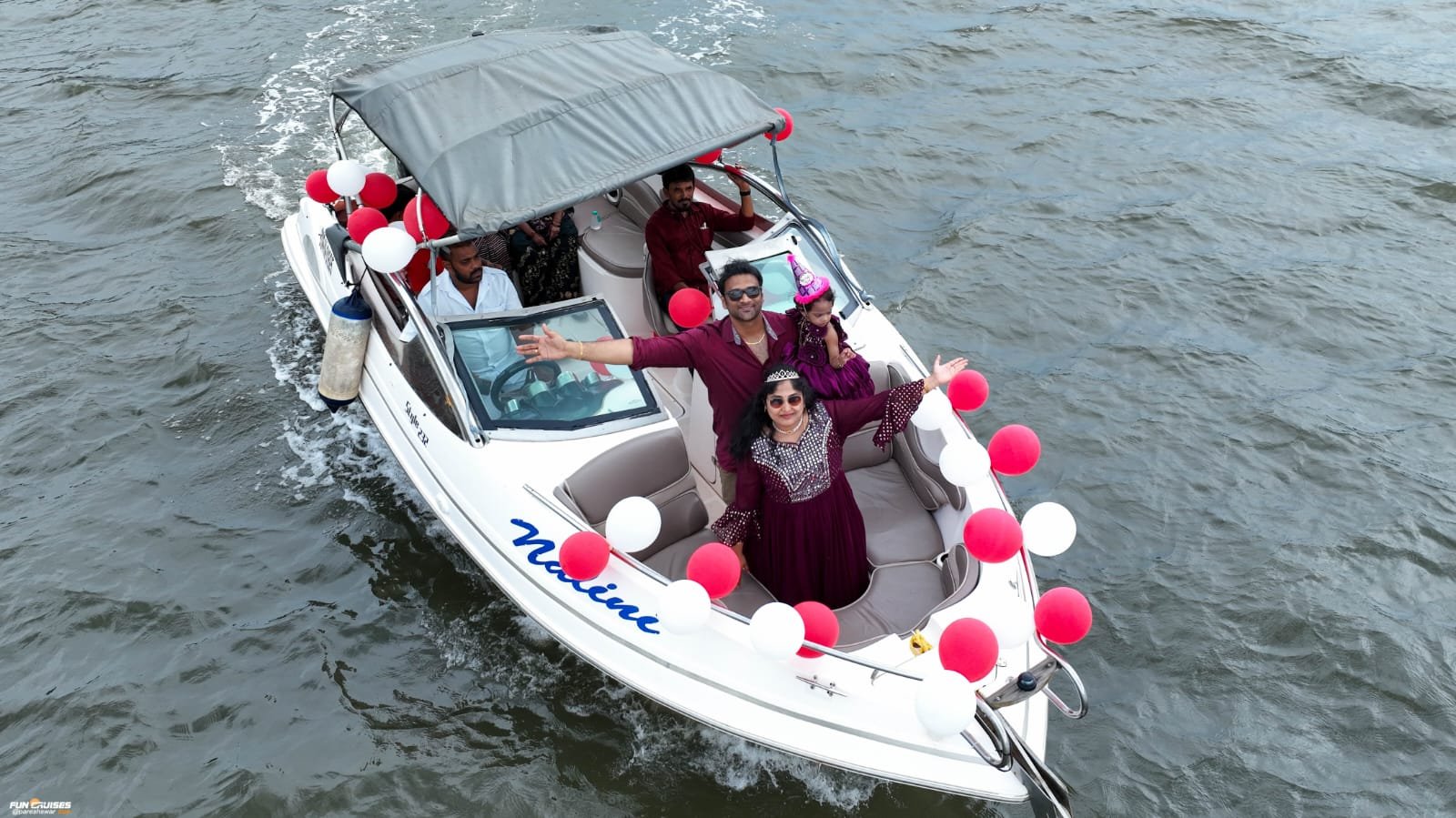 Wave Rider yacht — affordable private yacht hire in Goa