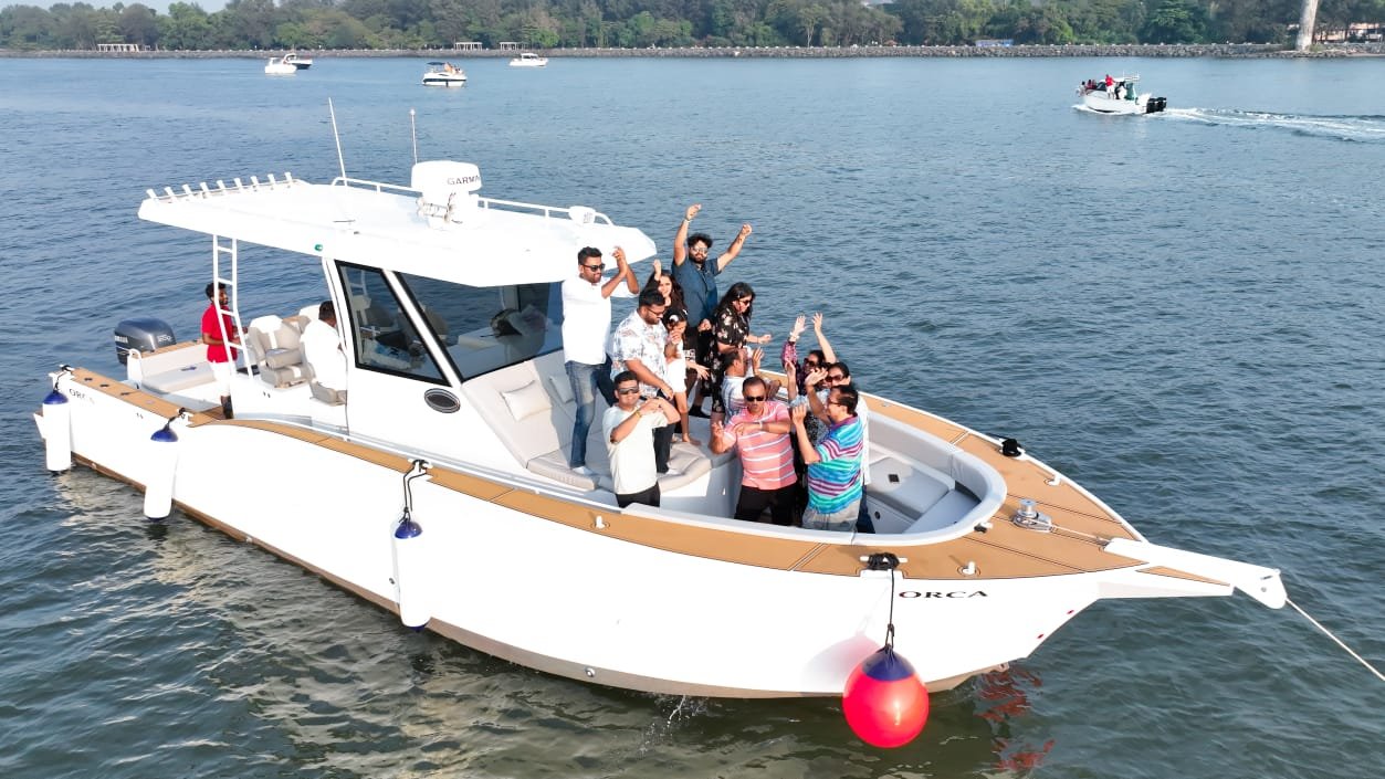 Orca yacht — group charter for up to 16 in Goa