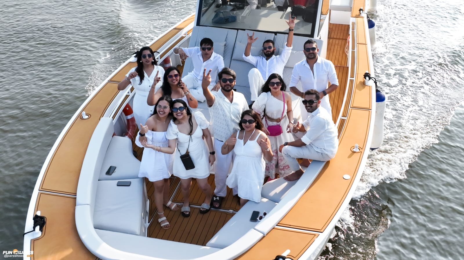 Orca yacht — group charter for up to 16 in Goa