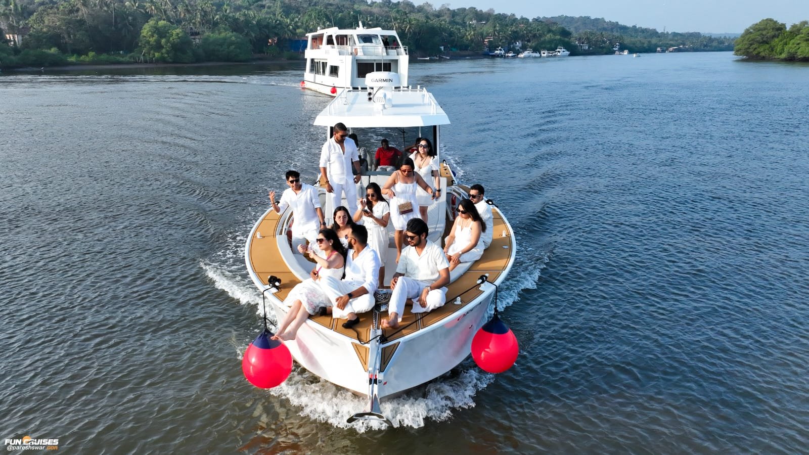 Orca yacht — group charter for up to 16 in Goa