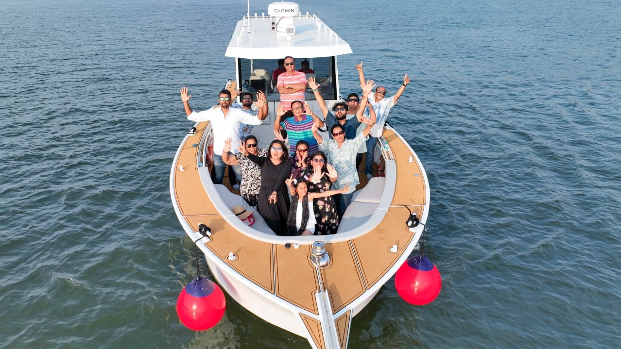 Orca yacht — group charter for up to 16 in Goa