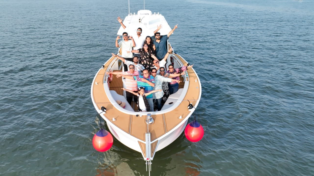 Orca yacht — group charter for up to 16 in Goa