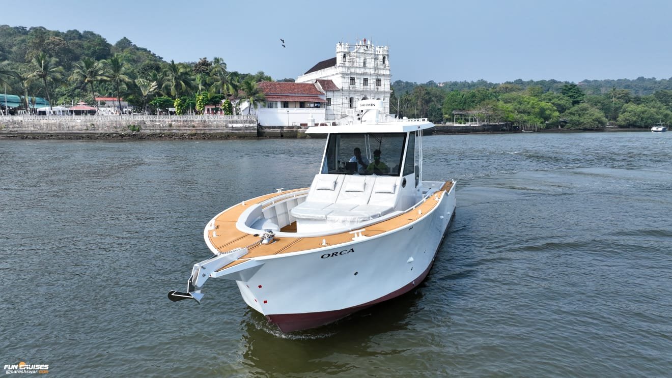 Orca yacht — group charter for up to 16 in Goa