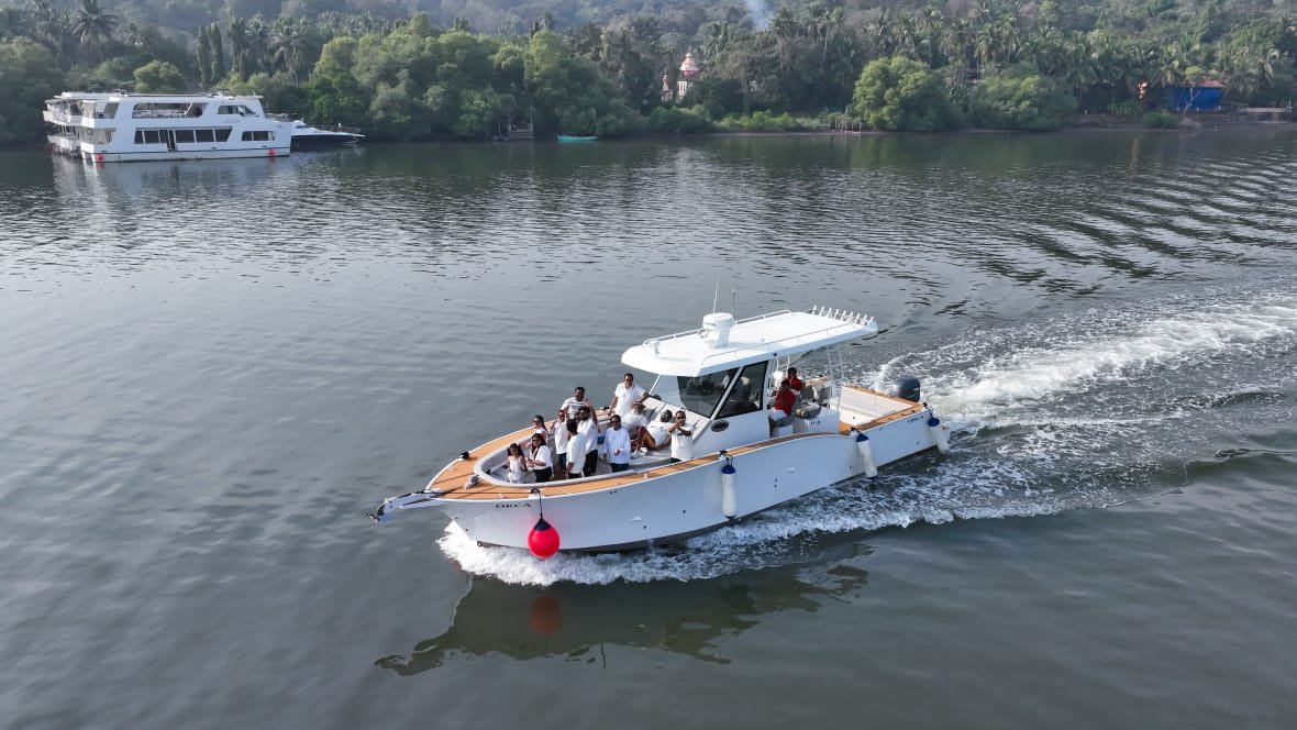 Orca yacht — group charter for up to 16 in Goa