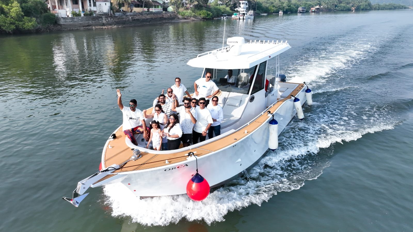 Orca yacht — group charter for up to 16 in Goa