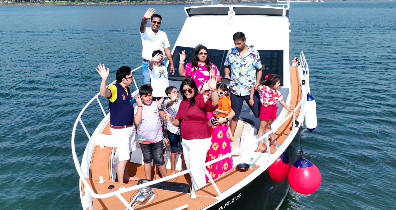 Polaris premium yacht charter in Goa