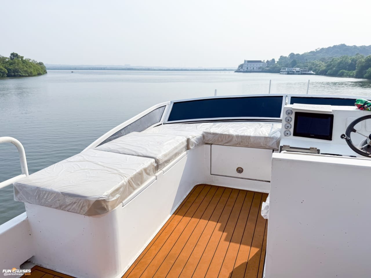 Polaris premium yacht charter in Goa