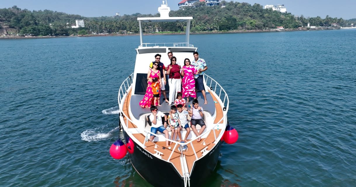 Polaris premium yacht charter in Goa