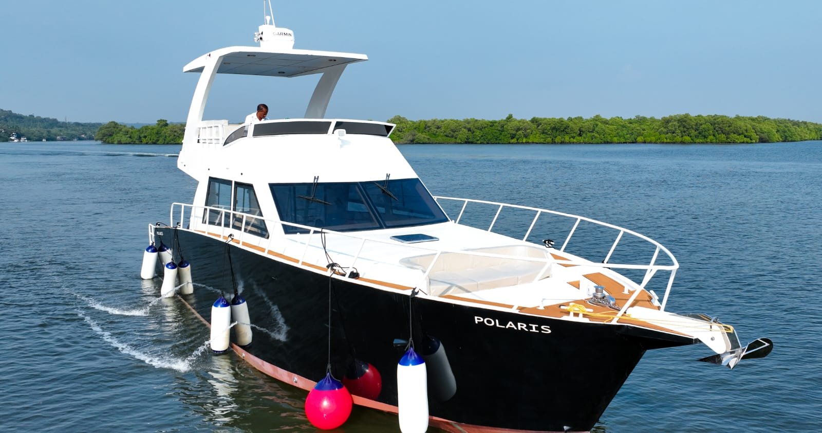 Polaris premium yacht charter in Goa