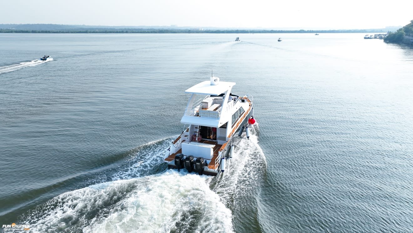 Polaris premium yacht charter in Goa