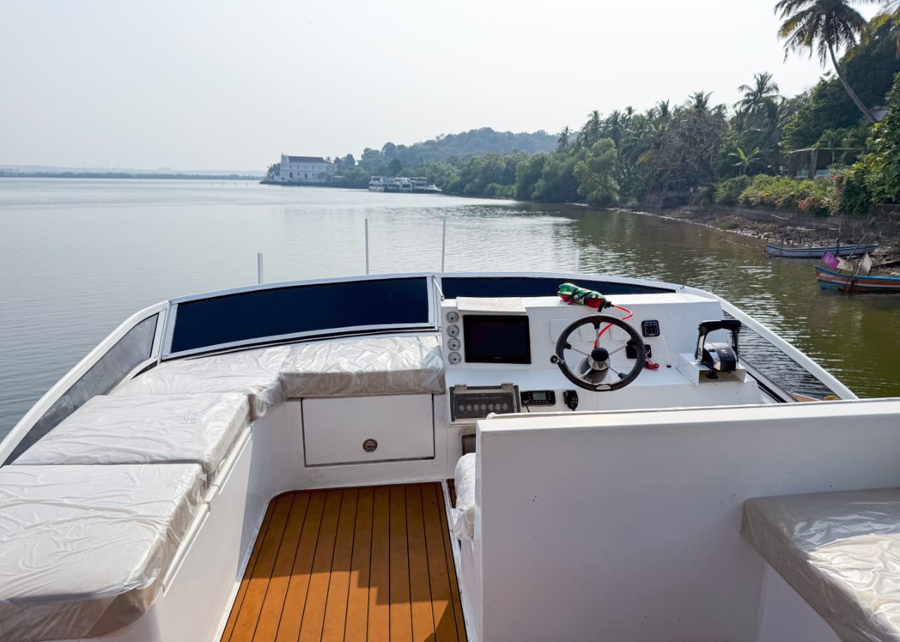Polaris premium yacht charter in Goa