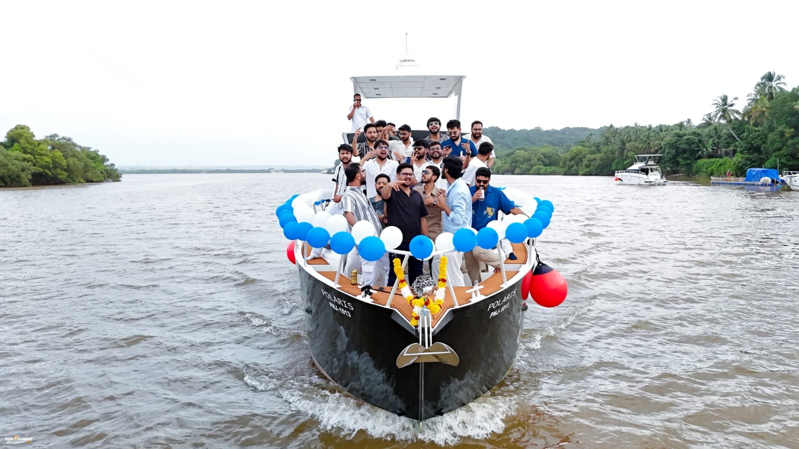 Polaris premium yacht charter in Goa