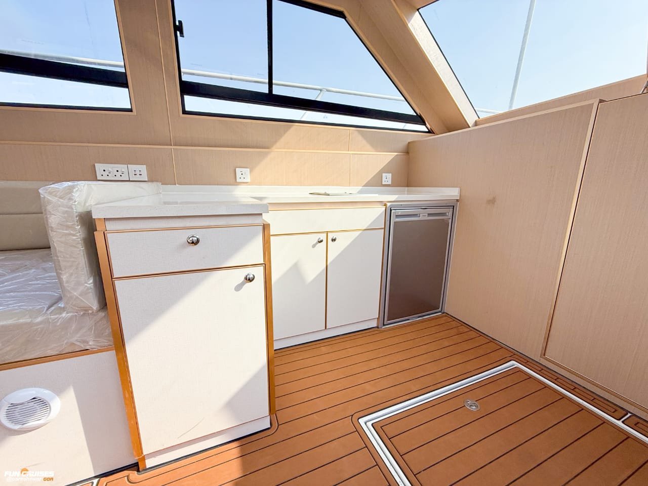 Polaris premium yacht charter in Goa