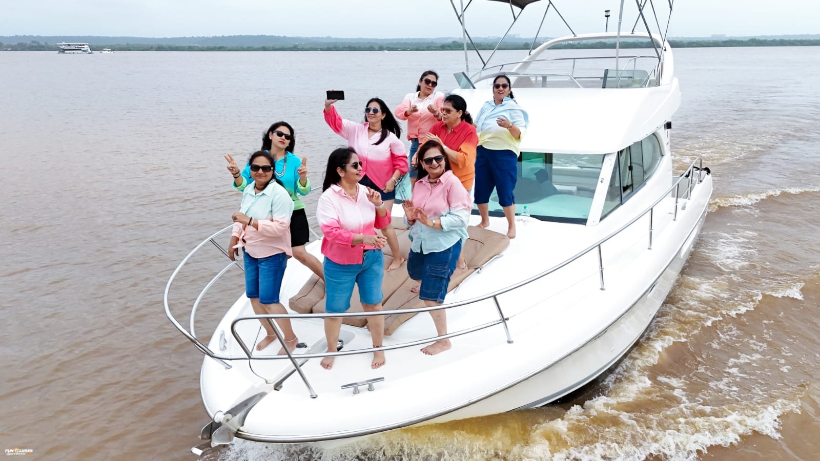 Prestige 36 luxury yacht in Goa