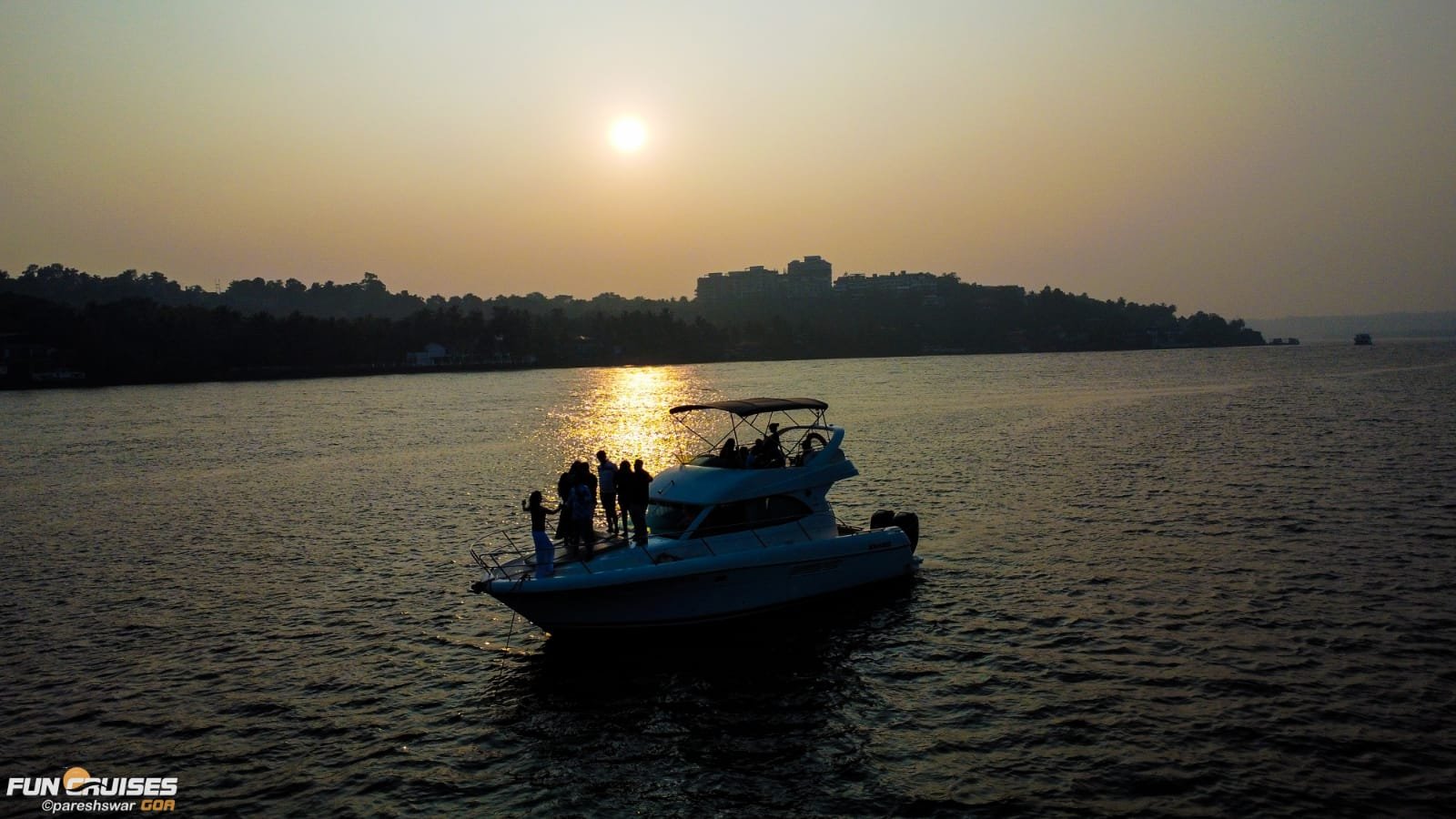 Prestige 36 luxury yacht in Goa
