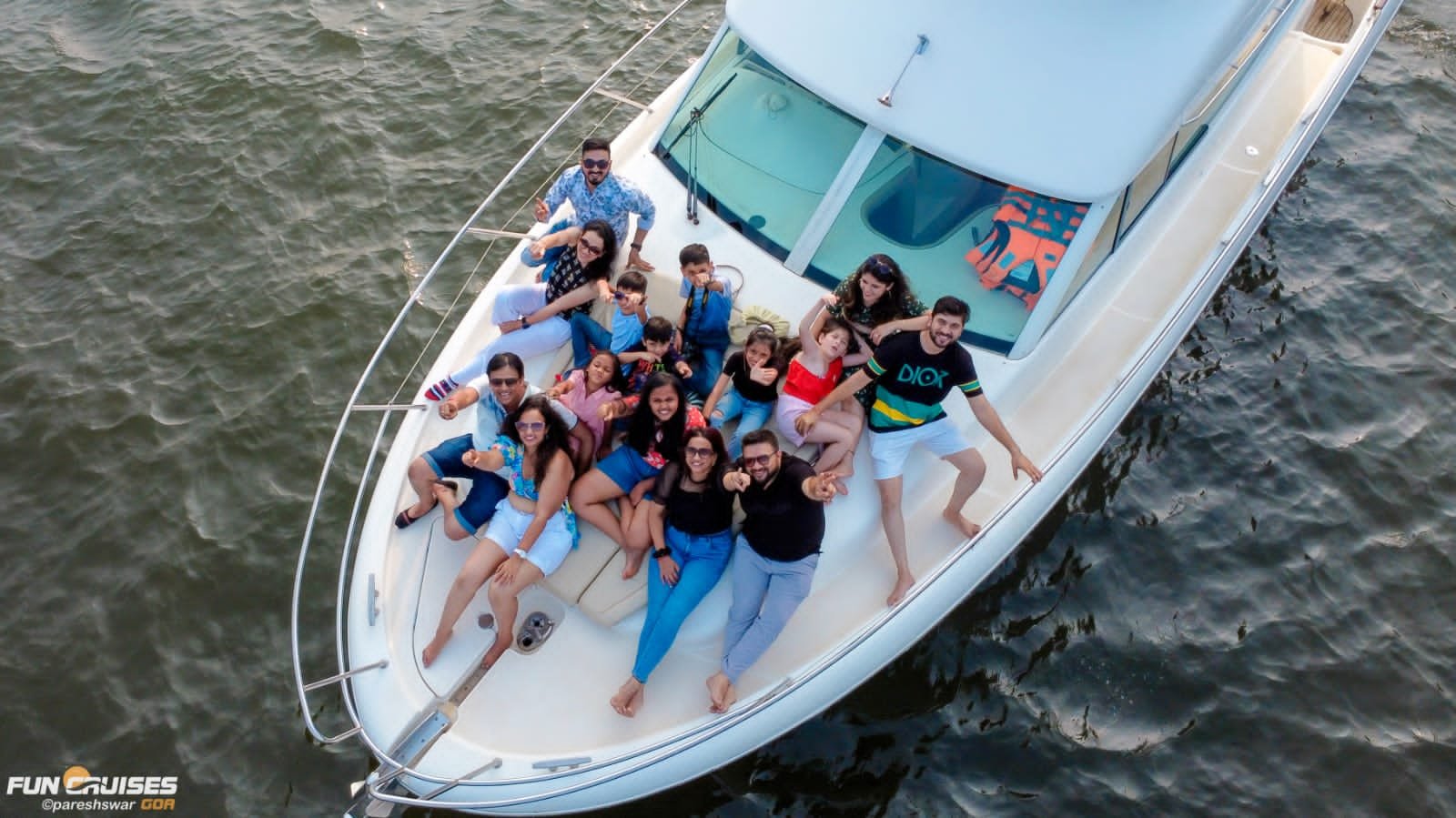 Prestige 36 luxury yacht in Goa