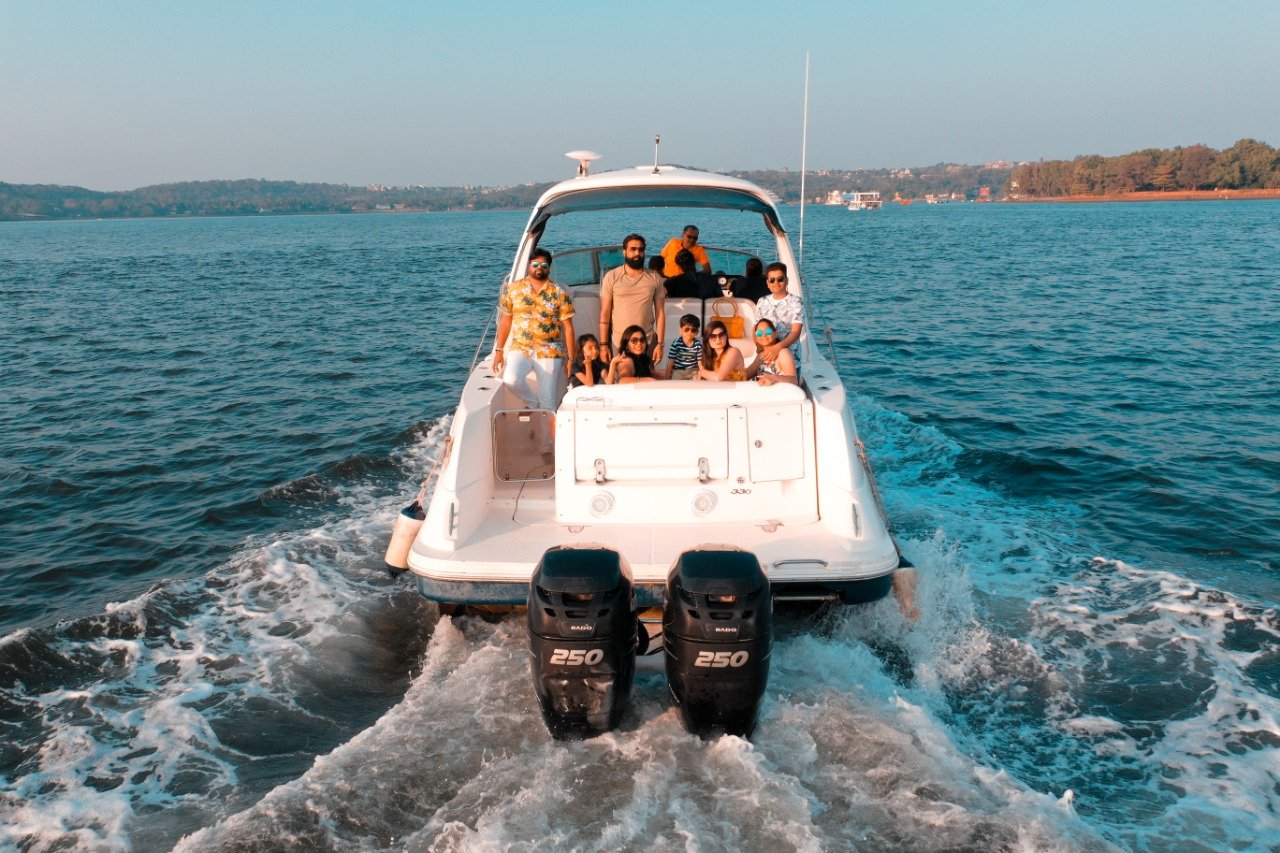 Sea Ray 330 yacht charter in Goa