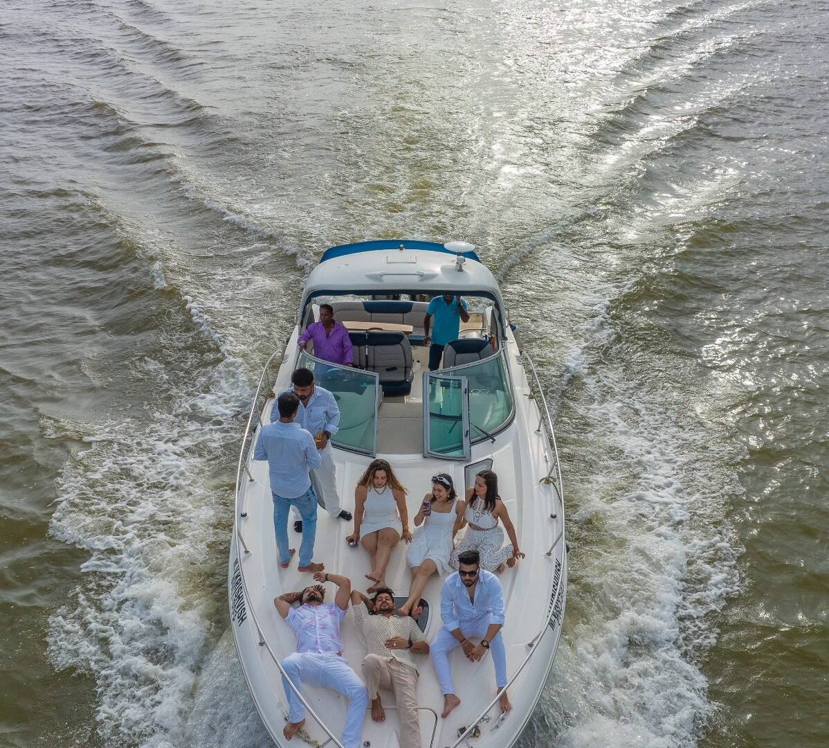 Sea Ray 330 yacht charter in Goa