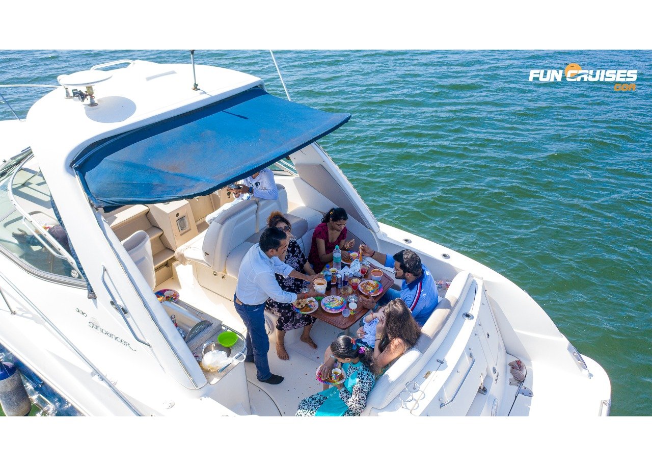 Sea Ray 330 yacht charter in Goa