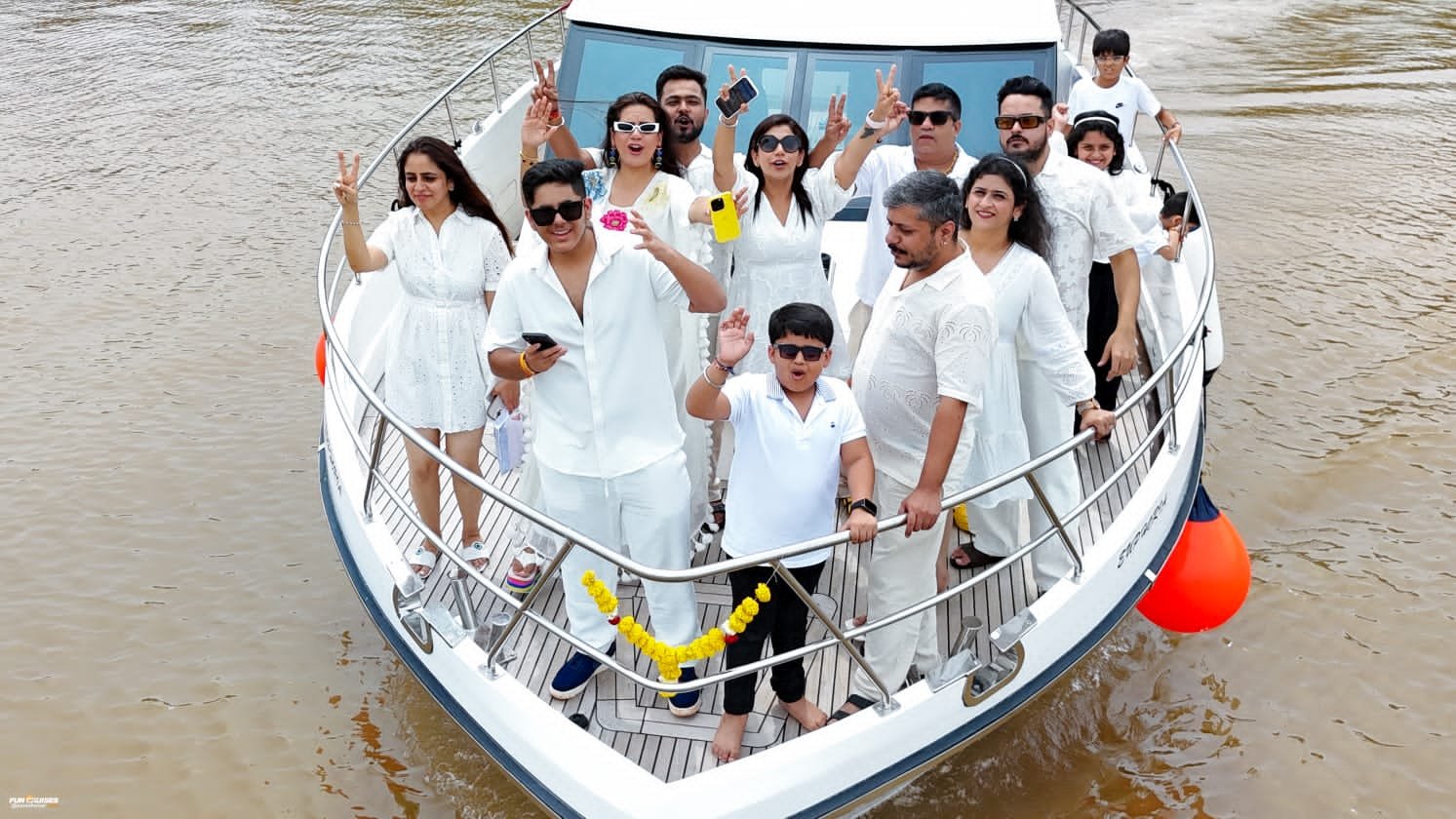 Sunset 42 premium luxury yacht in Goa