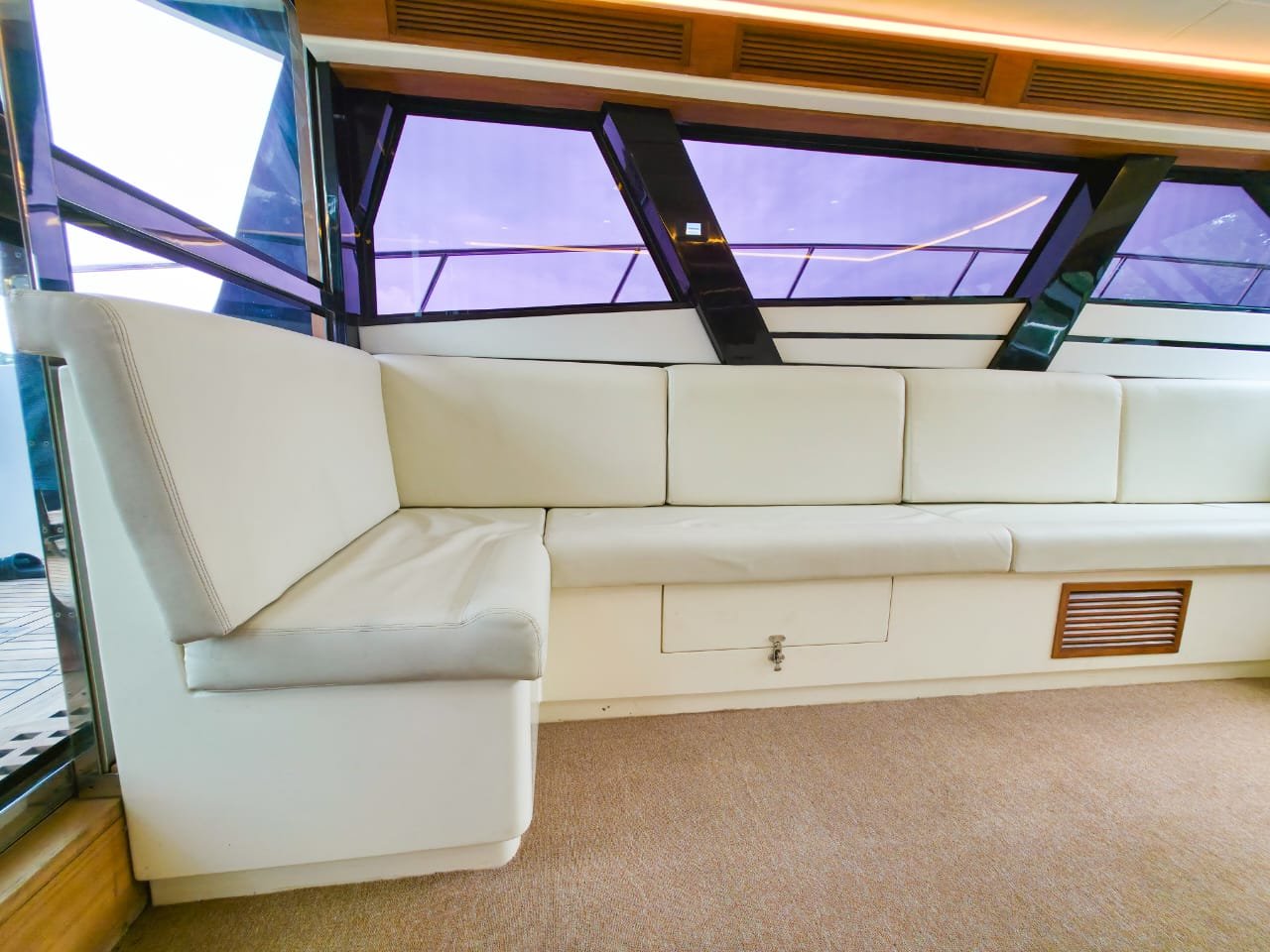 Sunset 42 premium luxury yacht in Goa