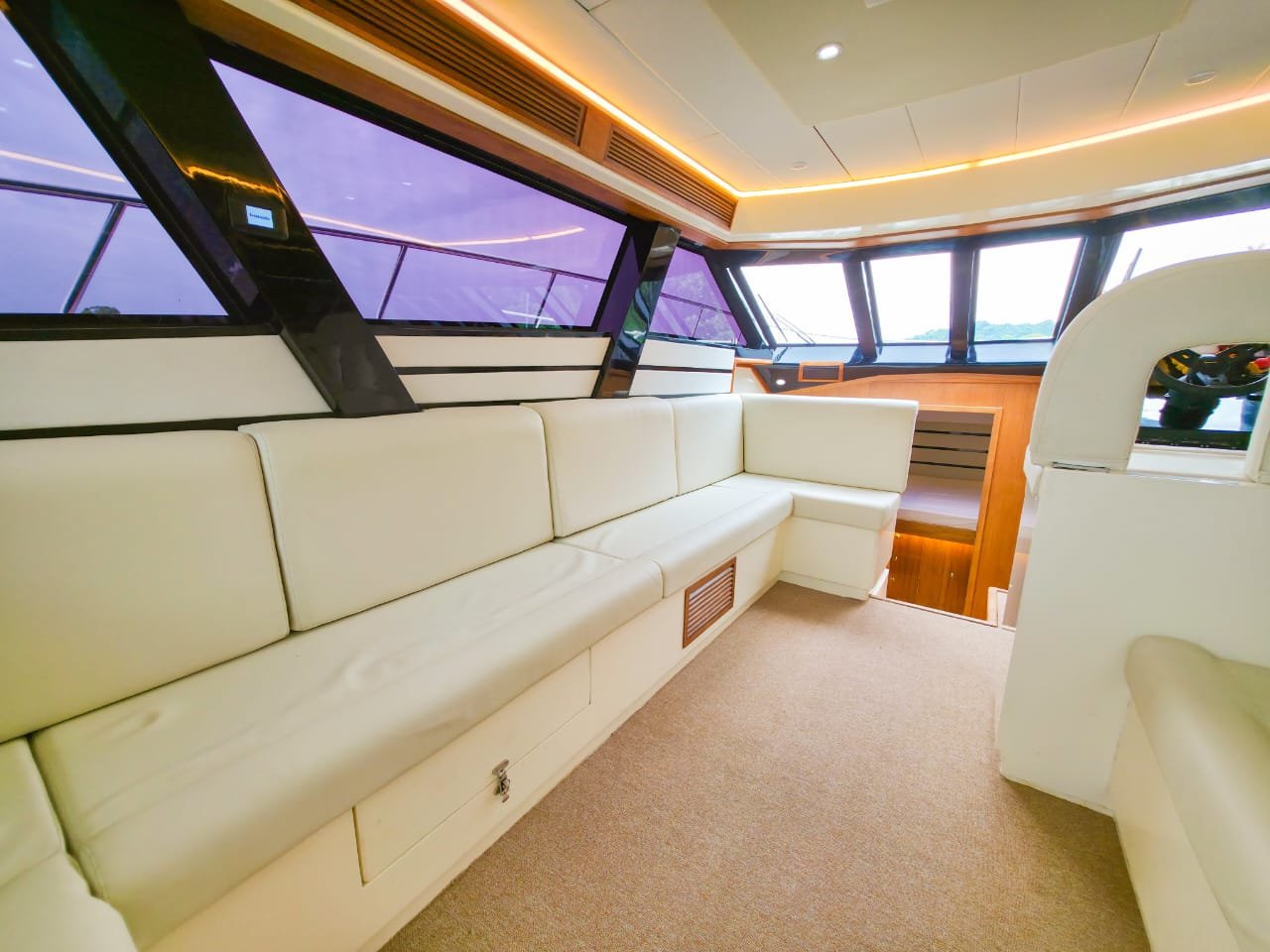 Sunset 42 premium luxury yacht in Goa