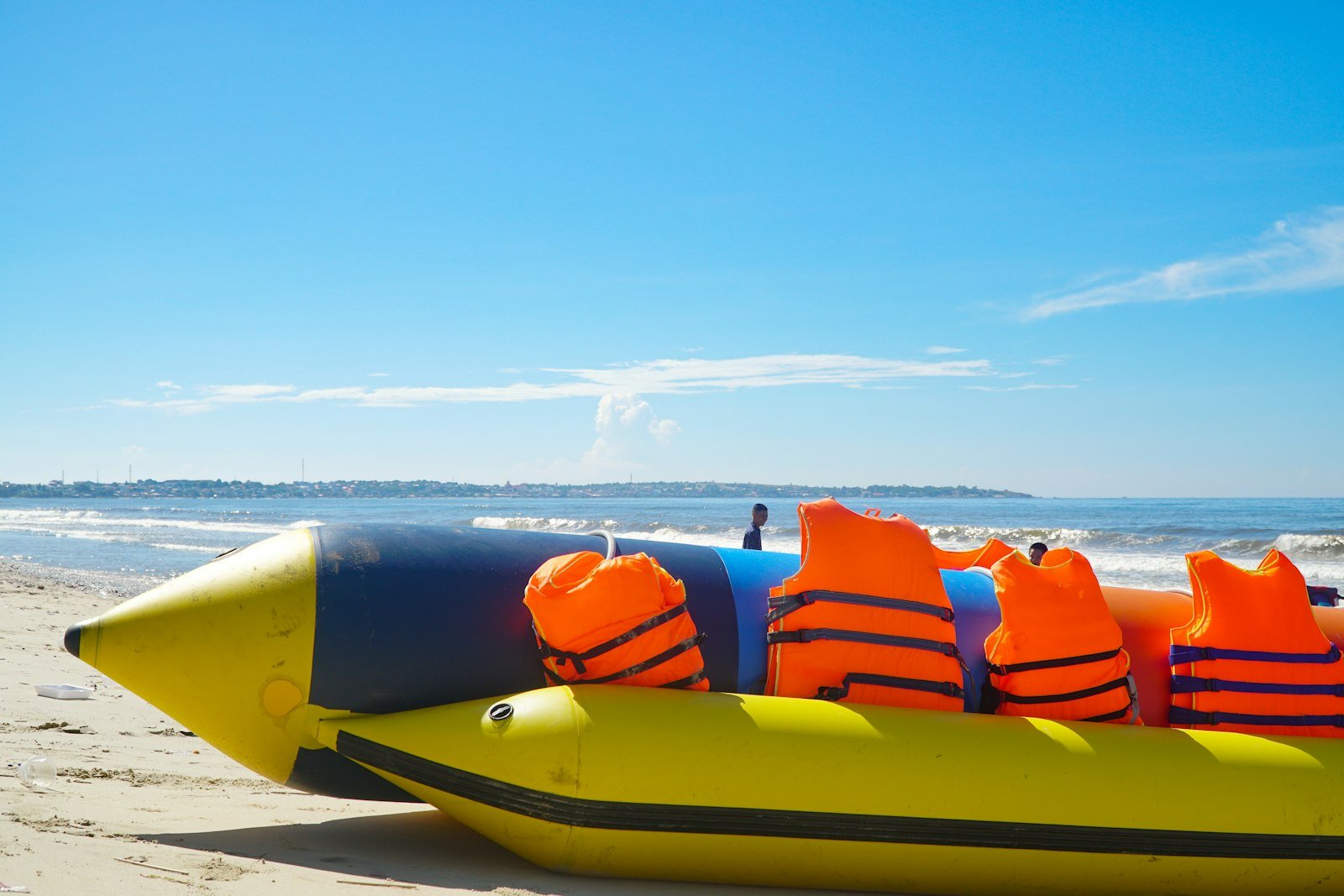 Banana boat ride watersports in Goa
