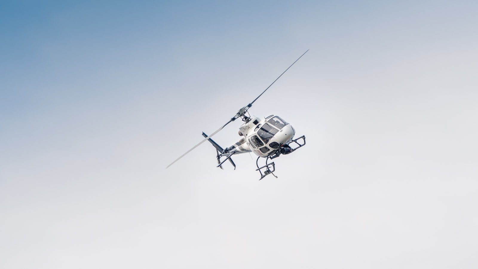 Helicopter ride over Goa coastline