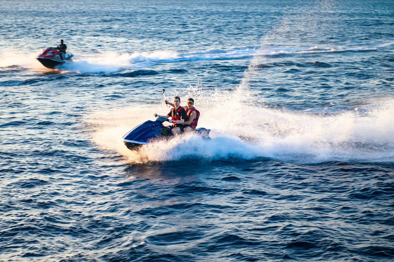 Jet ski watersports at Calangute Beach, Goa