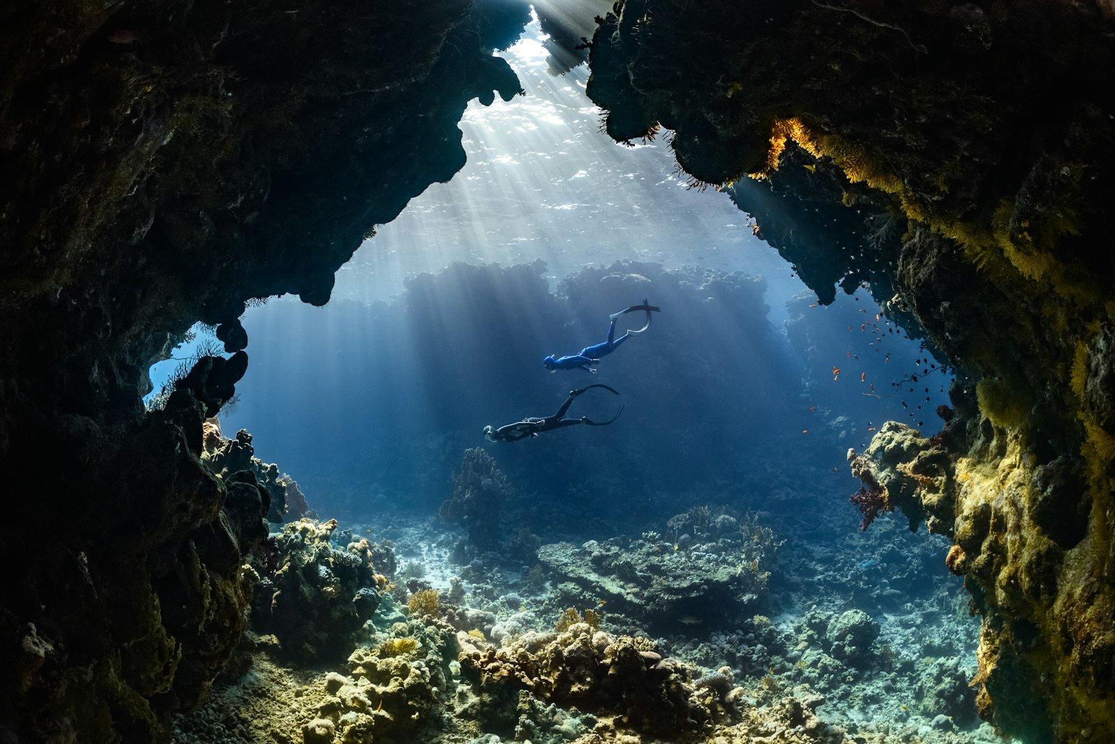 Scuba diving at Grand Island, Goa